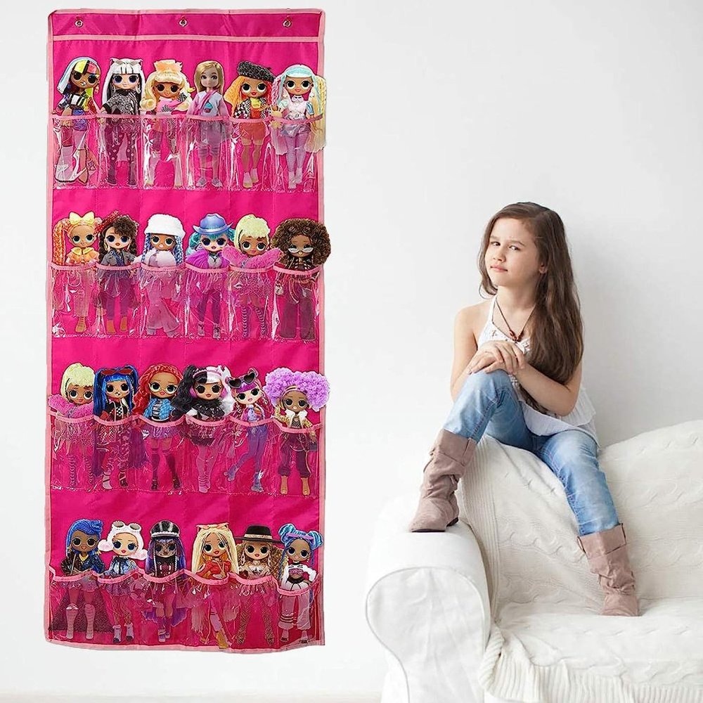 PrimeMain LOL 24 Pockets Toy Organizers and Storage